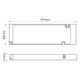 Sensio Titan+ 60W LED Driver Product Drawing 