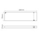 Titan+ 150W LED Driver Product Drawing 