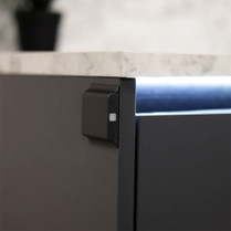 Sensio Titan+ Wireless PIR Sensor Kit On Cabinet Side 