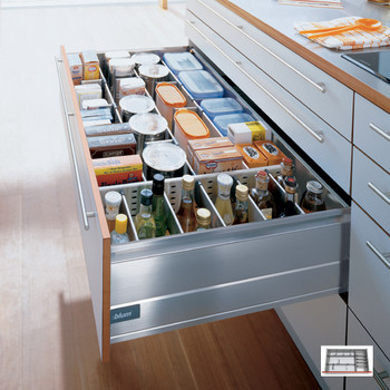 Kitchen Drawer Dividers - Store bottles and provisions