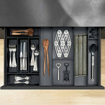 Layout Example: Cutlery Insert and Two Utensil Trays