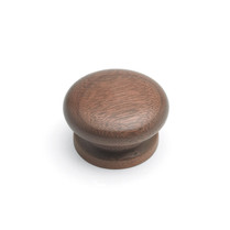 Laithe Button - Walnut Wooden Knob