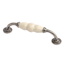 Winchester Fixed 'D' - Pewter Cream Crackle Handle