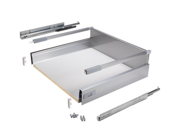 Hettich Atira 400mm deep drawer system (H176) — metal sides, soft-close runners, 176mm high back panel.
