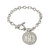 Silver Plated
Interlocking Monogram