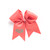 Coral Hair Bow