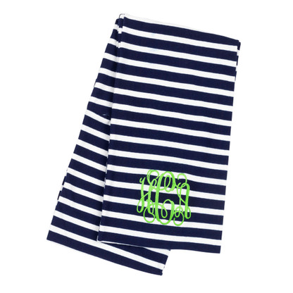 Navy  Stripe
Interlocking Monogram
