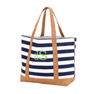 Stacked Monogram ( Last name initial is the largest one of the right).
