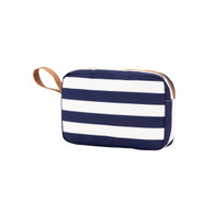 Navy STripe Accessory Bag
Monogram It! Check out our monograms on diagram.