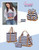 Master Circle on Accessory bag
Circle monogram on backpack