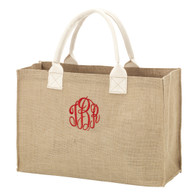 Burlap Tote Bag
Master Circle Monogram