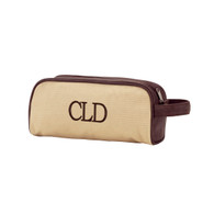 Tan Dawson Toiletry Bag for Men
Brown Thread
Classic Monogram