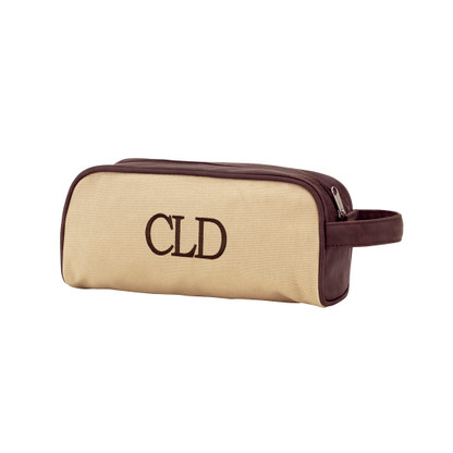 Tan Dawson Toiletry Bag for Men
Brown Thread
Classic Monogram