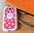 Pattern: Pink Leopard
Wrap:     White