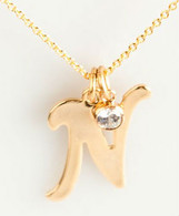 Carley Script Necklace