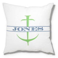 Anchor Throw Pillow