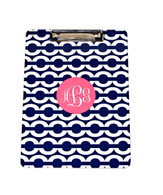 Clipboard Design Example
Pattern: Chain
Color: Navy
Accent: Solid Circle
Accent Color: Pink
Font: Monogram
Font Color: White