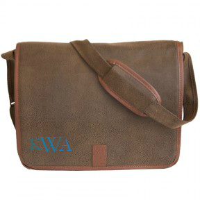 Brown with monogram