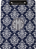 Clipboard Design Example
Pattern: Damask
Color: Black
Accent: Solid Circle
Accent Color: Grey
Font: Monogram
Font Color: White