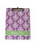 Clipboard Design Example
Pattern: Damask
Color: Plum
Accent: Ribbon
Accent Color: Apple
Font: Futura
Font Color: White