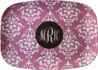 Damask Serving Platter