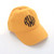 Color: Mango
Font:   Circle Monogram
Font Color: Black