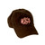 Color: Brown
Font:   Script Monogram
Font Color: Light Pink