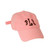 Color: Pink
Font:   Curlz  Monogram
Font Color: Black