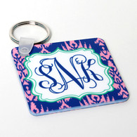 Hip To Be Square Key Chain