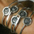 Silver Initial Bangle