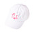 White Cap
Party Time Monogram
Hot Pink THread