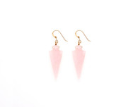 Pink Glass Arrowhead
