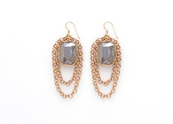 Gray crystal drop