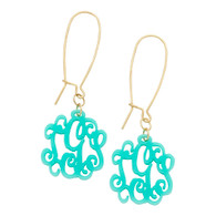 Acrylic Filigree Earrings