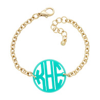 Acrylic Filigree Bracelet