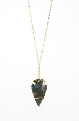 Charcoal Gray Rock Arrowhead
