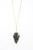 Charcoal Gray Rock Arrowhead