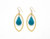 Backwoods Babe - Turquoise Tear Drop Stone