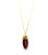 Sarafine - Ruby Red Drop Stone