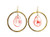 Pucker Up X2 - Coral tear drop