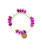 Fuschia & White