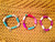 Turqoise & White
Multi color- Turquoise, Red, White , Fuschia