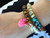 Coral Tassel, Blonde & Brown Beads - 2 piece set