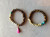 Sold as a Set of Two bracelets as shown here