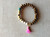 Hot  Pink Tassel