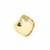 Hammered Diamond Gold-Tone Ring