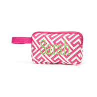 Greek Key Pink