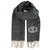 Gray/Black Herringbone
Interlocking Monogram