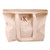 Neutral Cotton Canvas Tote