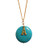 Turquoise 
Initial of your choice